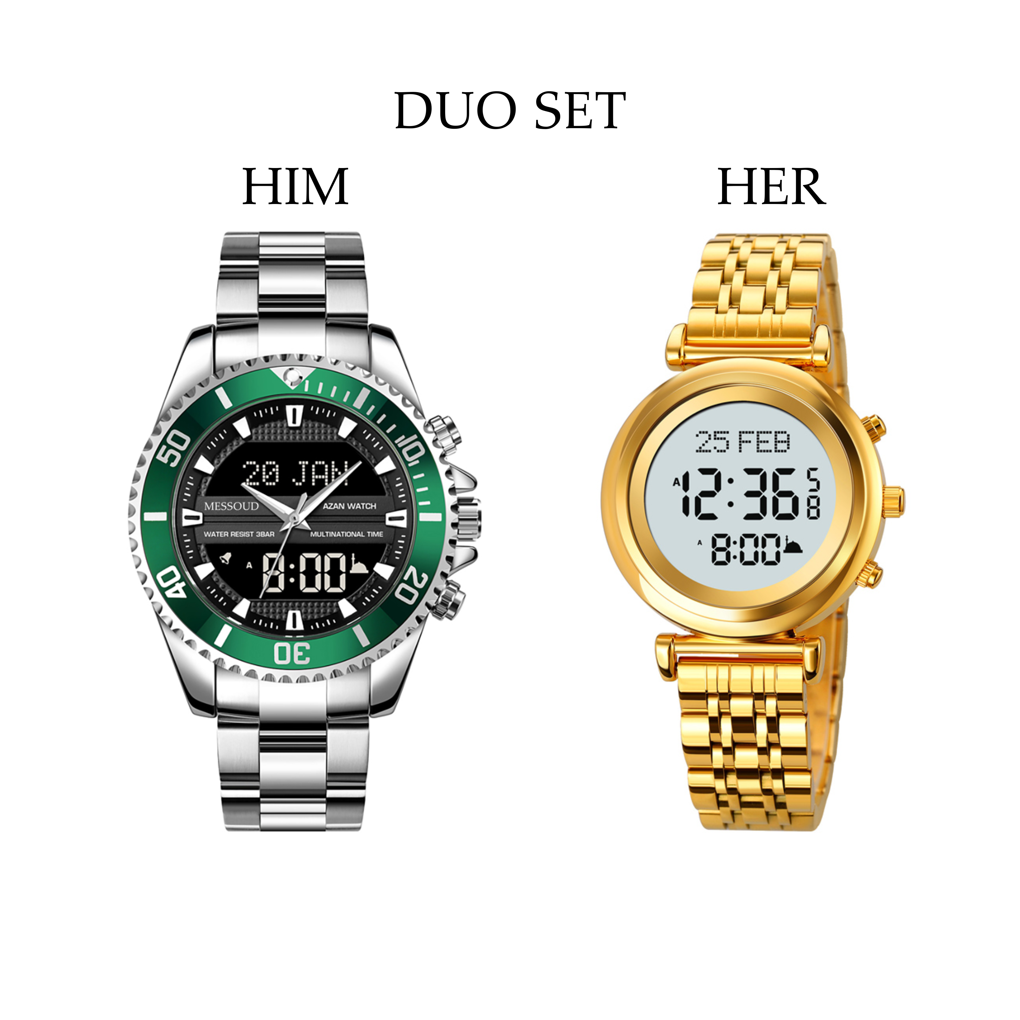 Ensemble de montre Messoud