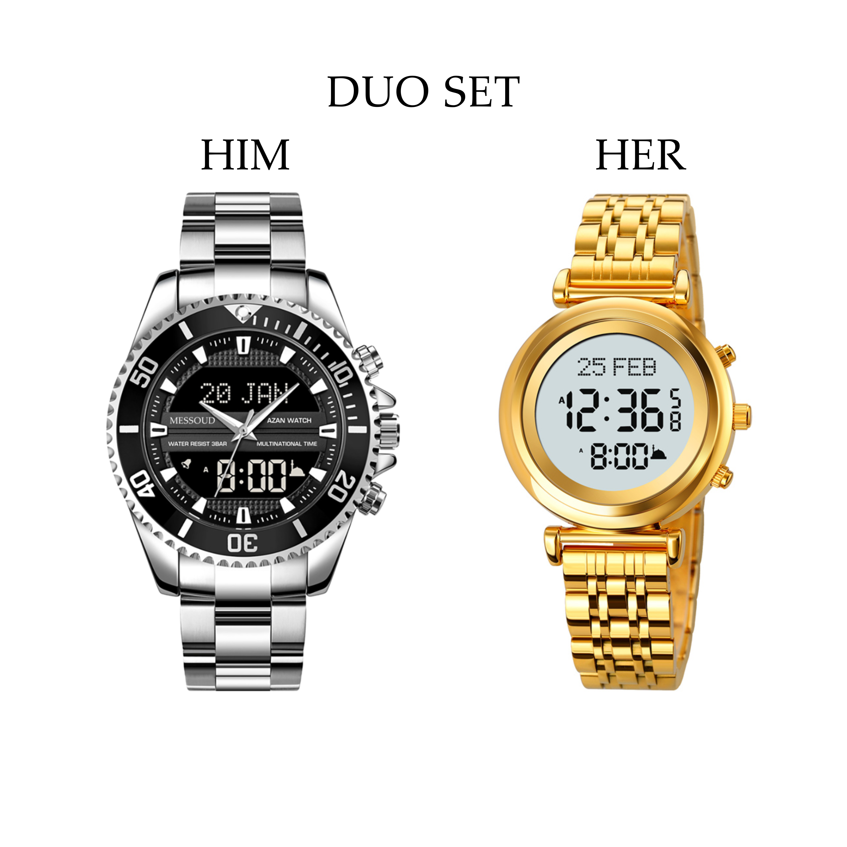 Ensemble de montre Messoud