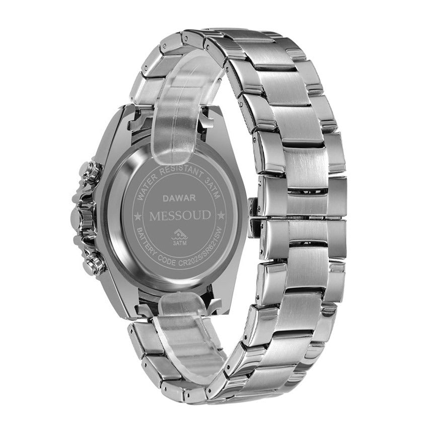 Montre Messoud - Acier Obsidien