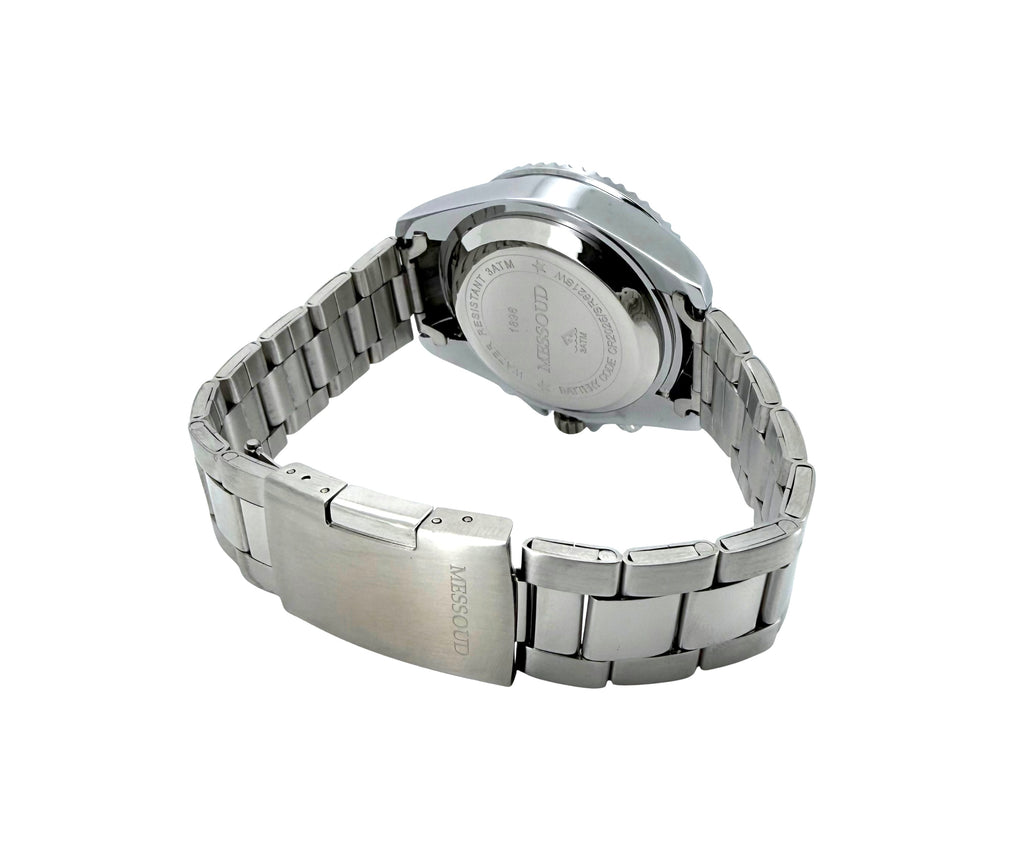 Messoud horloge - Emerald Steel