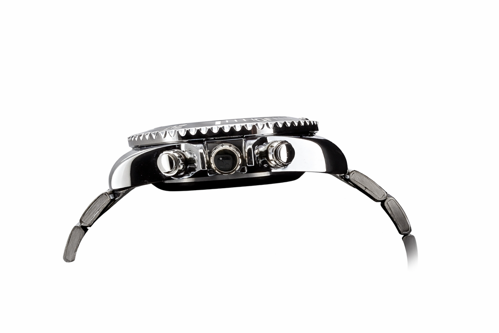 Montre Azan - Acier Obsidien