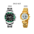 Azan horloge set