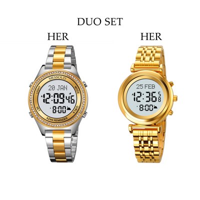 MESSOUD horloge set